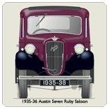 Austin Seven Ruby 1935-36 Coaster 2